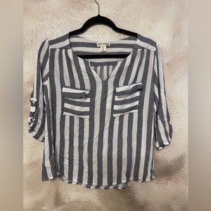 Striped Blouse size M.